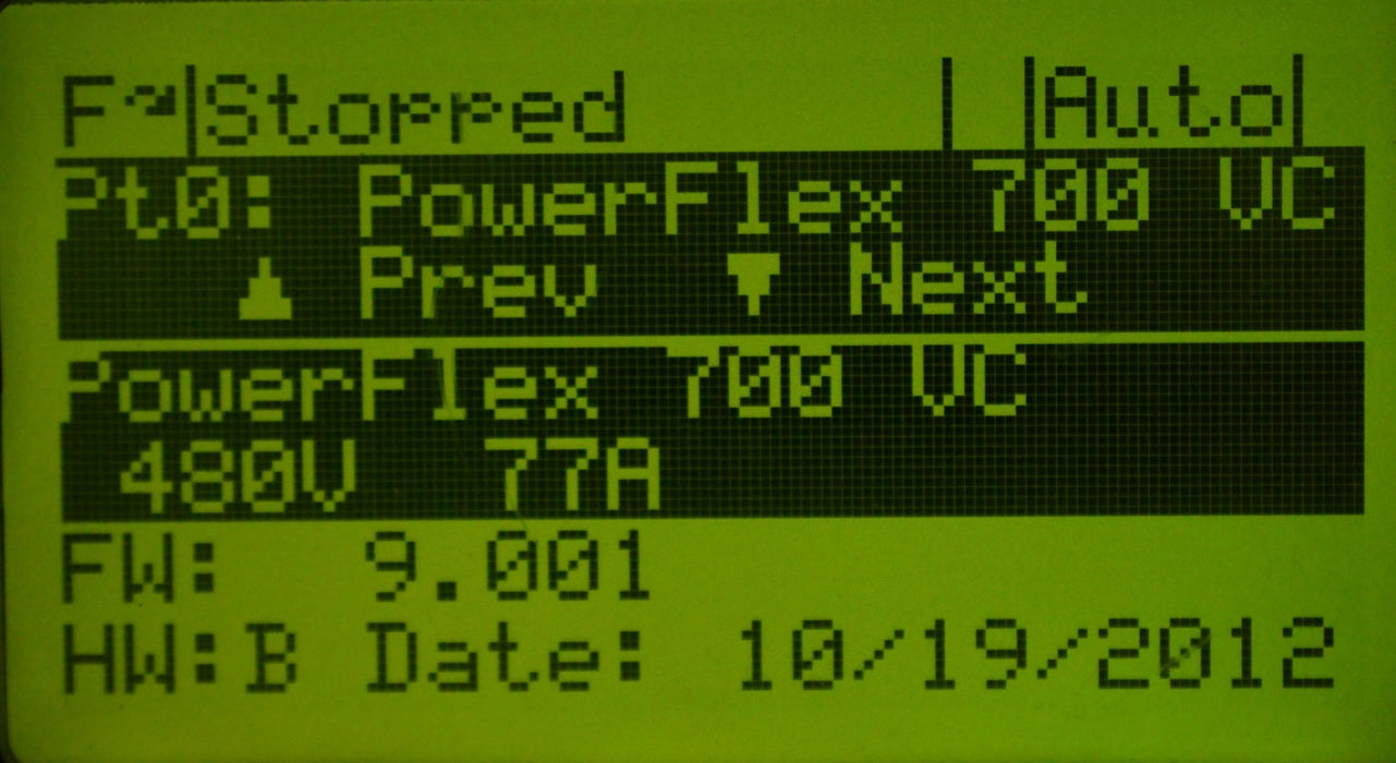 Allen-Bradley 20BD077A0ANNAND0 PowerFlex 700 60HP Series B FRN:9.001 Tested