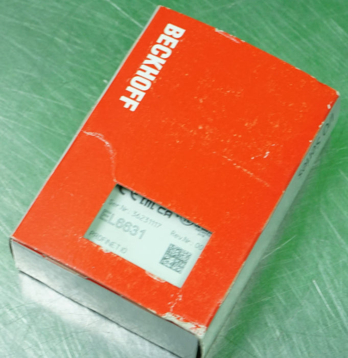 New Beckhoff EL6631 2 Port Profinet RT Controller