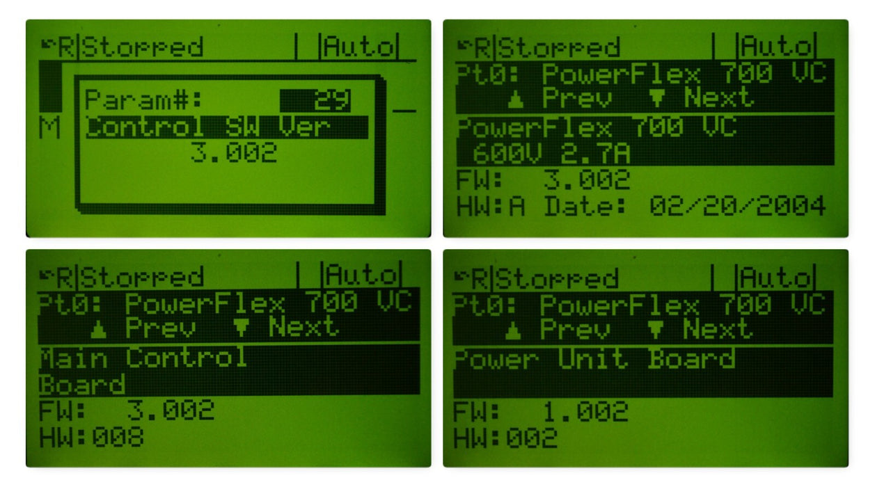 Allen-Bradley PowerFlex 700 2HP 20BE2P7A0AYNAND0 FRN 3.002 Tested Good Series A