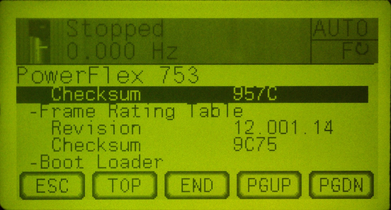 Low Hours Allen-Bradley 20F11RD011AA0NNNNN PowerFlex 753 7.5HP FRN:12.001 Tested
