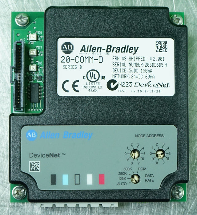 Allen-Bradley 20-COMM-D Series B Powerflex Device Adapter FRN:2.001 Tested