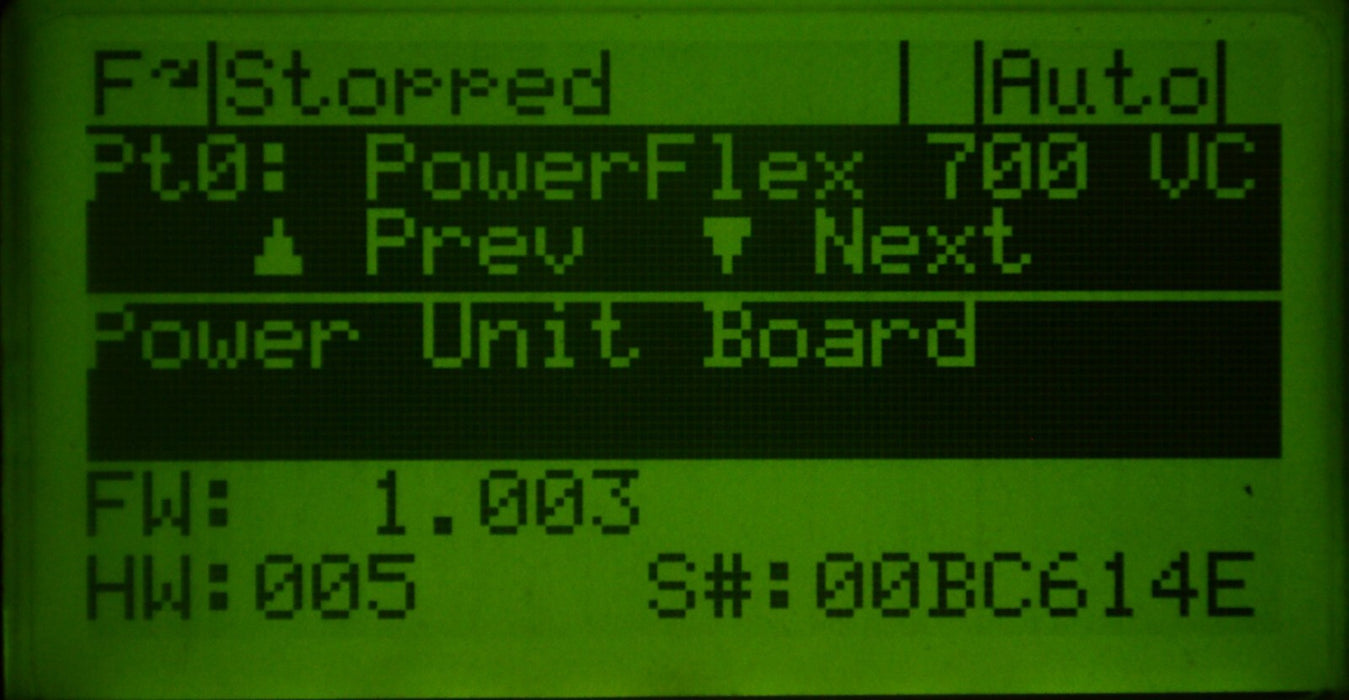 Allen-Bradley 2HP PowerFlex 700 20BD3P4A0AYNANC0 Clean Tested 480VAC FRN:4.006