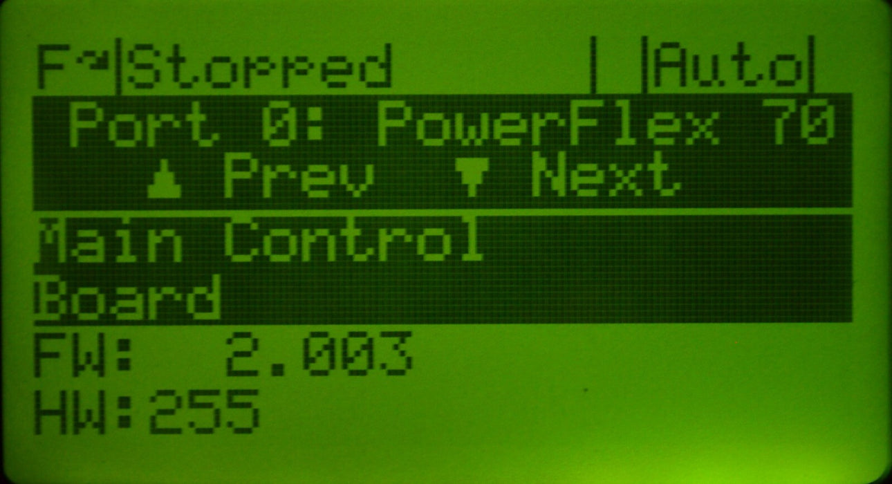 New Allen-Bradley PowerFlex 70 10 HP 20AD014A0AYNARNN 480 VAC FRN: 2.003