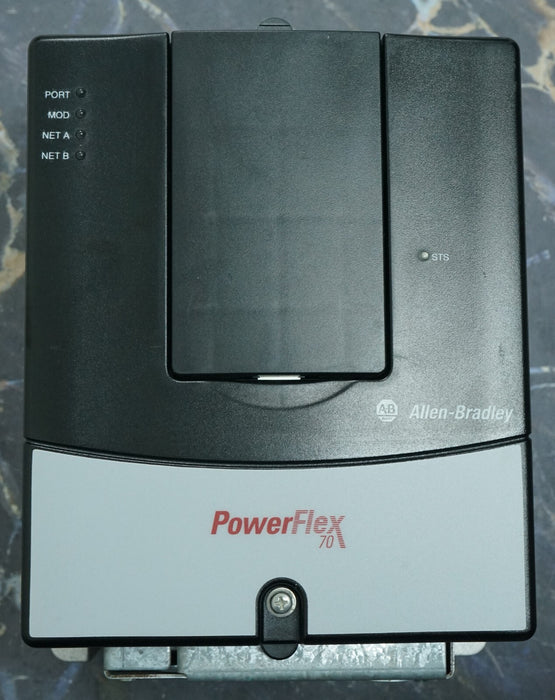 Low Hr Allen-Bradley PowerFlex 70 3HP 20AD5P0A0AYNNNC0 Series A Tested FRN:4.001
