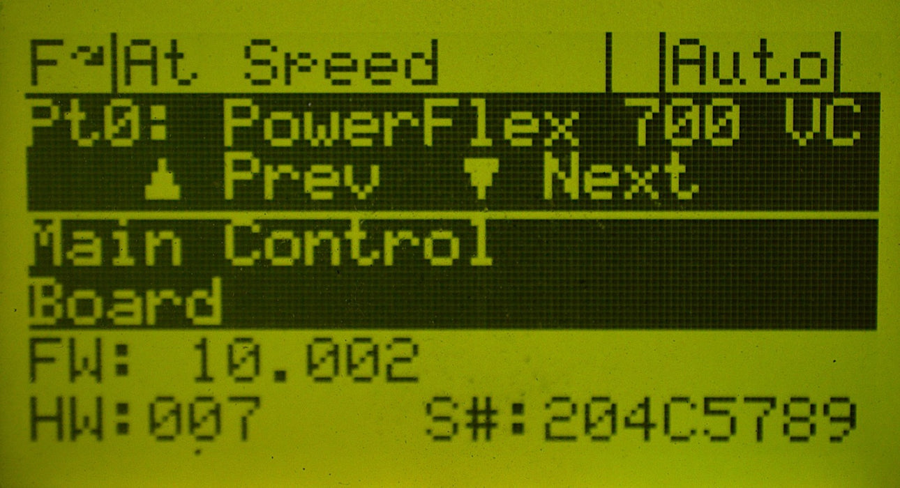 Allen-Bradley 20B-VECTB-D0 PowerFlex 700 Vector Cassette 120V Ser. B FRN: 10.002