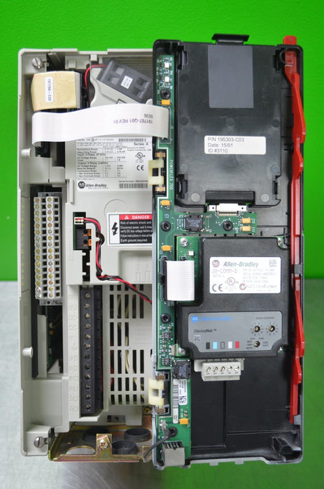 Low Hours Allen Bradley 20BD2P1A3AYNADA0 Powerflex 700 1 hp Drive Tested Good