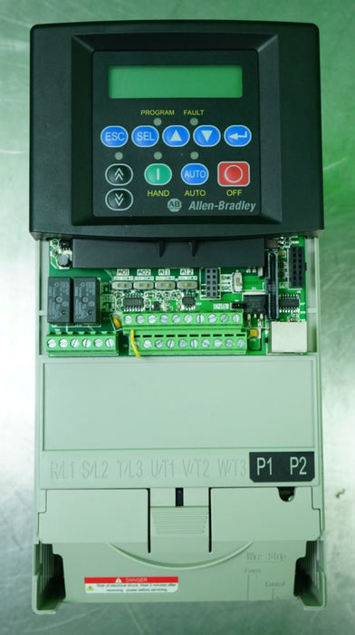Low Hr Allen Bradley 22C-D010N103 PowerFlex AC Drive 5HP FRN:5.03 Tested Good