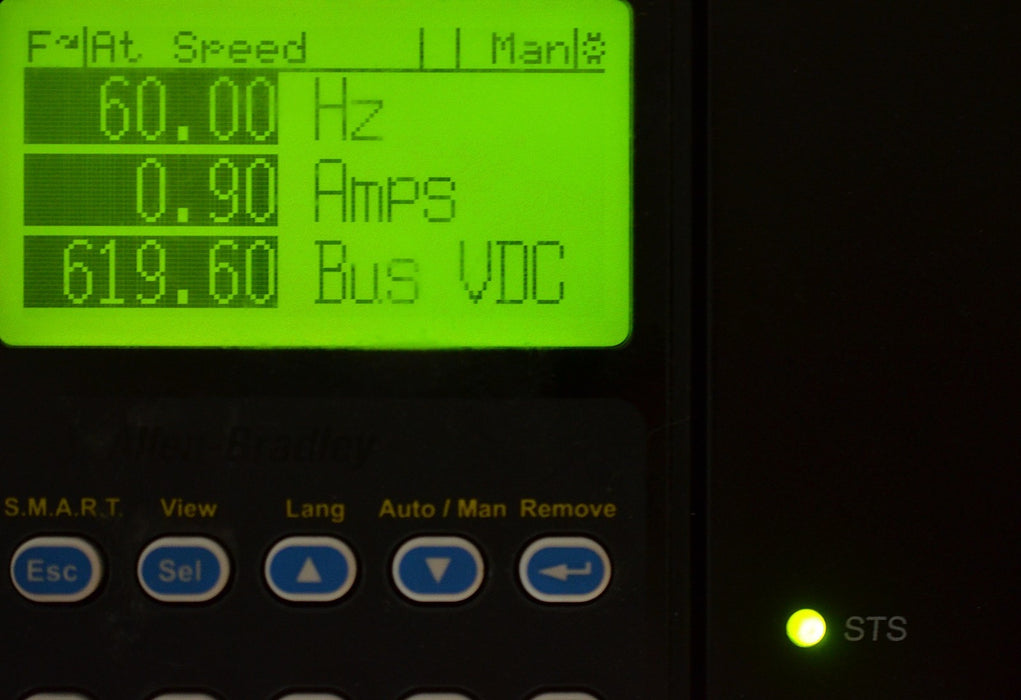 Low Hours Allen-Bradley PowerFlex 70 10 HP 20AD014A0AYNANNN Series A FRN: 2.008