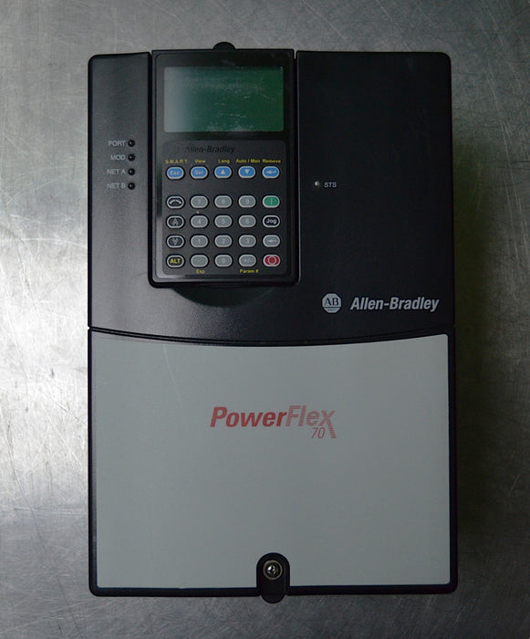 Low Hours Allen-Bradley PowerFlex 70 10 HP 20AD014A0AYNANNN Series A FRN: 2.008