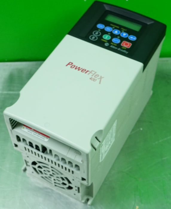 Low Hr Allen Bradley 22C-D010N103 PowerFlex AC Drive 5HP FRN:5.03 Tested Good