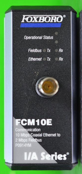 Invensys Foxboro FCM10E I/A Series P0914YM COMMUNICATION 10Mbps COAXIAL ETHERNET