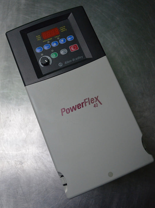 Allen-Bradley 22BD012N104 PowerFlex40 7.5 HP Ser. A 480VAC FRN:7.002 Tested Good