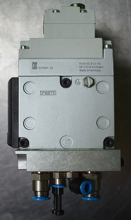 Festo CPV10-VI Valve Terminal Block w/ CTEU-PN Profinet Bus Node 8-Port, 2201471