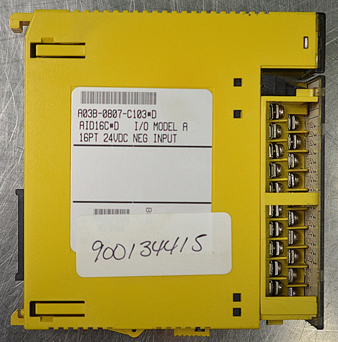 Fanuc A03B-0807-C103#D AID16C#D I/O Model A Output Module 16PT 24VDC, Parts Only