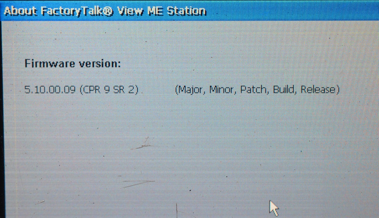 Allen-Bradley 2711P-RP1 SER G Logic Module 64MB FRN 5.10 24 VDC Tested Good