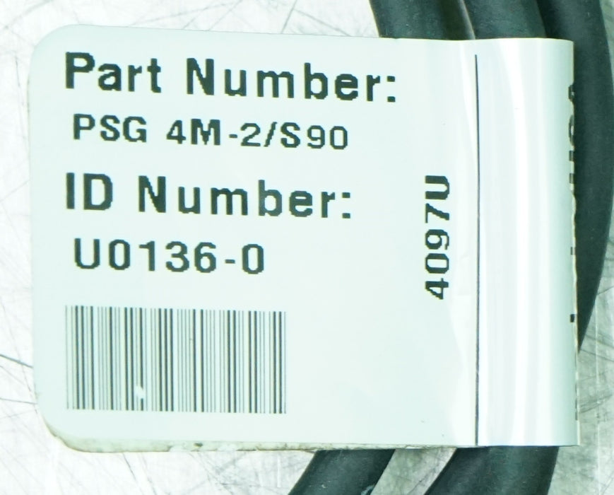 Turck Pico Fast PSG 4M-2/S90 Cable Sensor 26 AWG 2m 2A U0136-0
