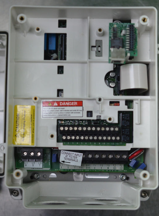 Low Hours Allen-Bradley 20AB4P2C3AYNANC0 Powerflex70 1 HP Series A AC FRN: 5.001