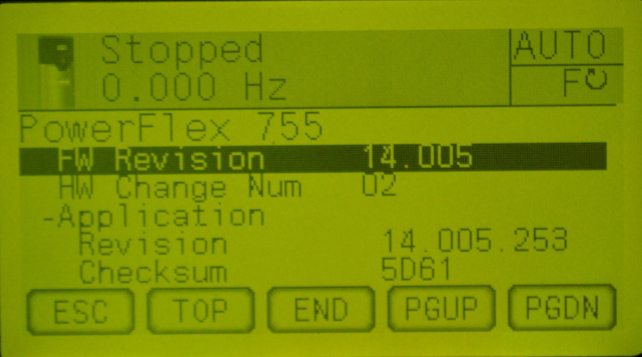 Zero HR Allen-Bradley 20G11FC043JA0NNNNN PowerFlex 755 VFD 30HP SER A FRN:14.005