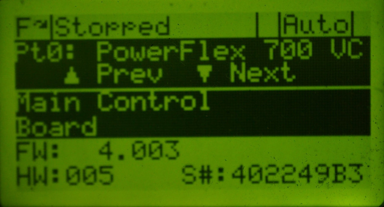 Allen-Bradley 20B-VECTB-C0 321131-A01 PowerFlex 700 Vector Cassette FRN:4.003