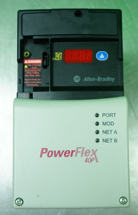 Allen Bradley Powerflex 40P 22D-D1P4N104 1/2HP Tested Good FRN:2.01