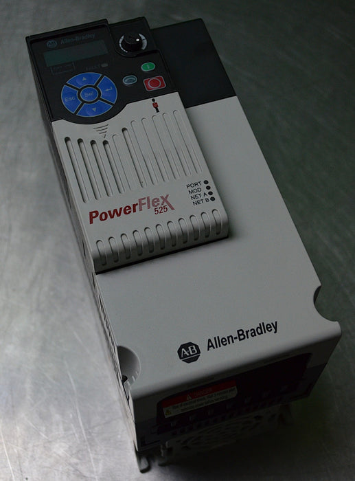 Low Hours Allen-Bradley 20BD013N104 PowerFlex 525 7.5HP Series A FRN: 5.001 480V