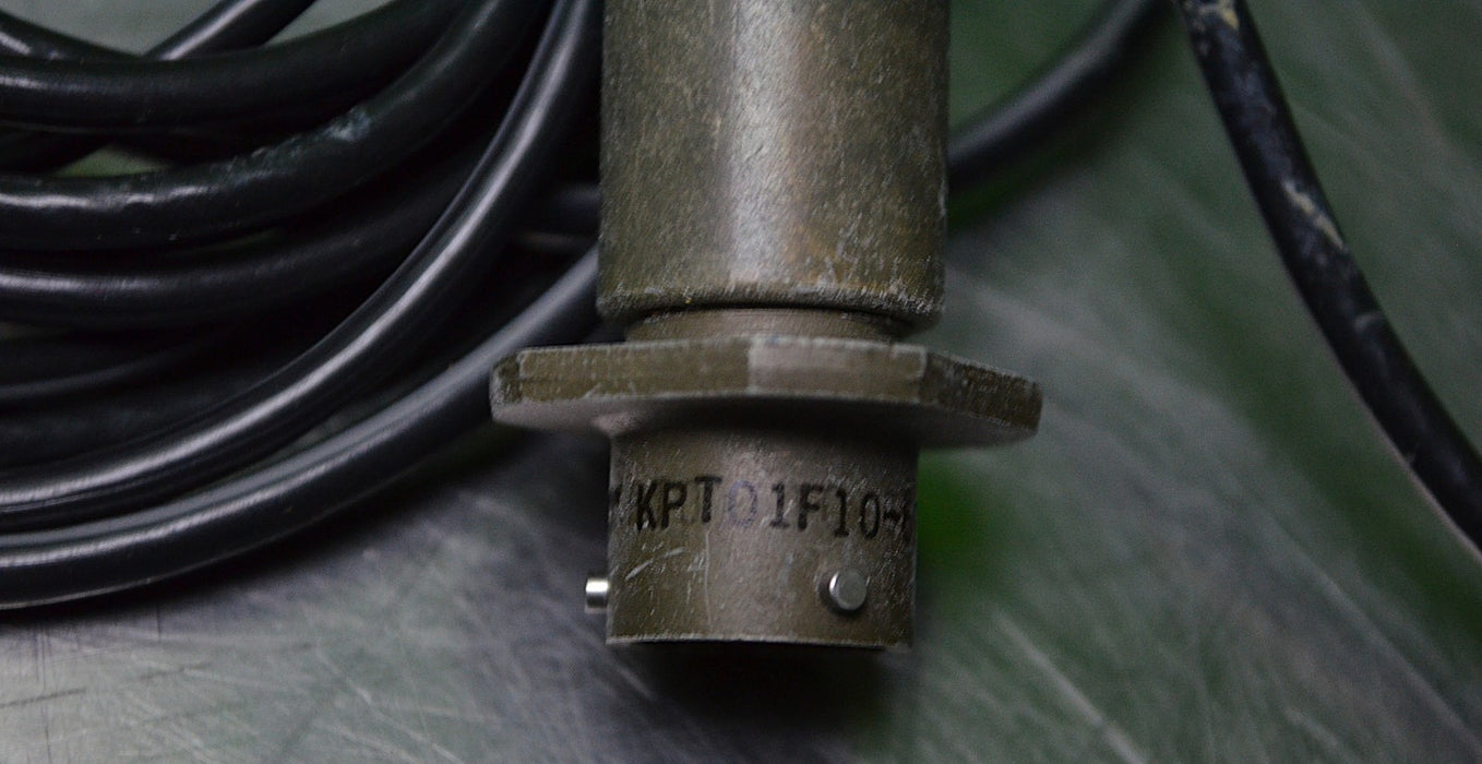 Schlumberger 949792 DCR25 LVDT Linear Displacement Transducer w/5 Pin Connector