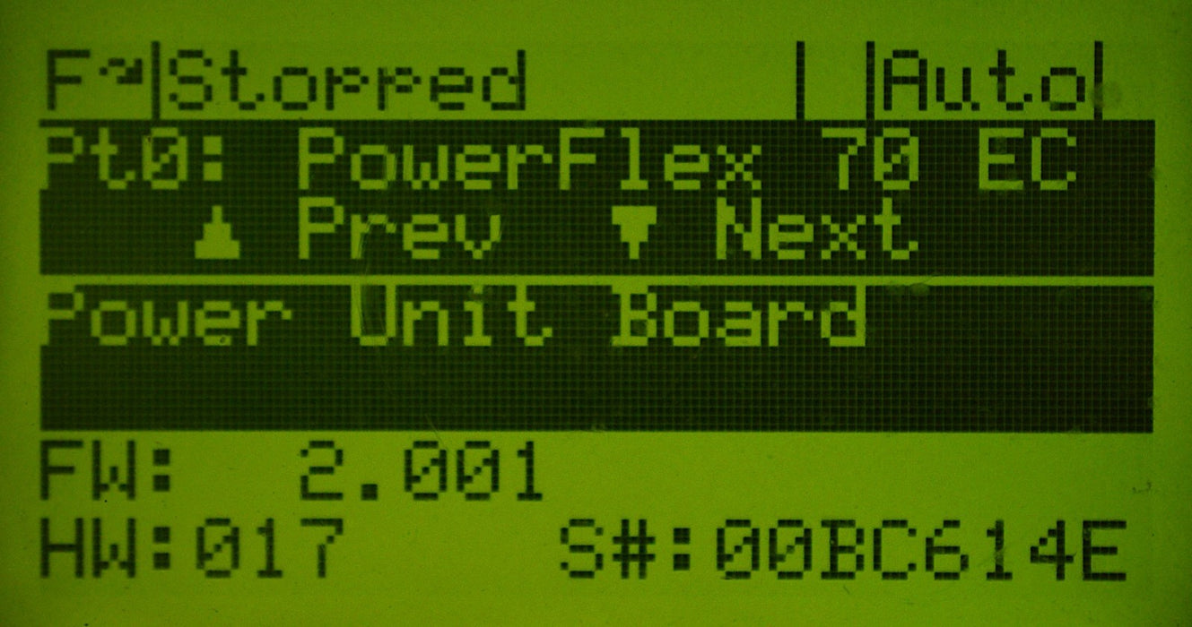 2013 Allen-Bradley 20AD014A3AYNANC0 PowerFlex70 10 HP Ser. A 480 VAC Tested Good