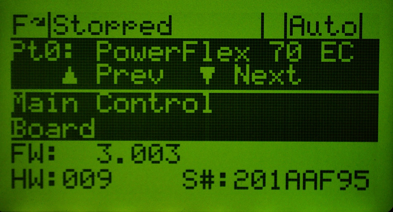 Allen-Bradley 20AD3P4A3AYNNNC0 PowerFlex 70 2 HP 480VAC Ser. A FRN:3.003 Tested