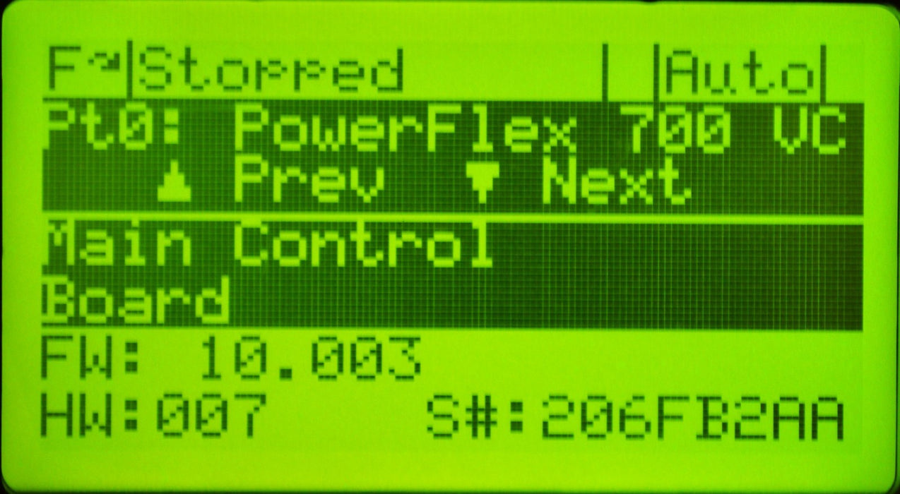 Allen-Bradley 20B-VECTB-D0 321131-A02 PowerFlex 700 Vector Cassette FRN: 10.003
