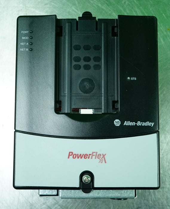 Allen-Bradley PowerFlex 70 3HP 20AB9P6A0AYNNNC0 240 VAC Clean Tested FRN:5.001