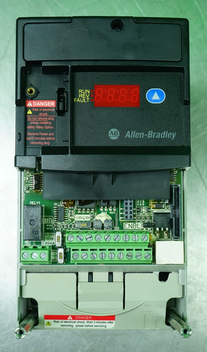 Allen Bradley Powerflex 40P 22D-D1P4N104 1/2HP Tested Good FRN:2.01