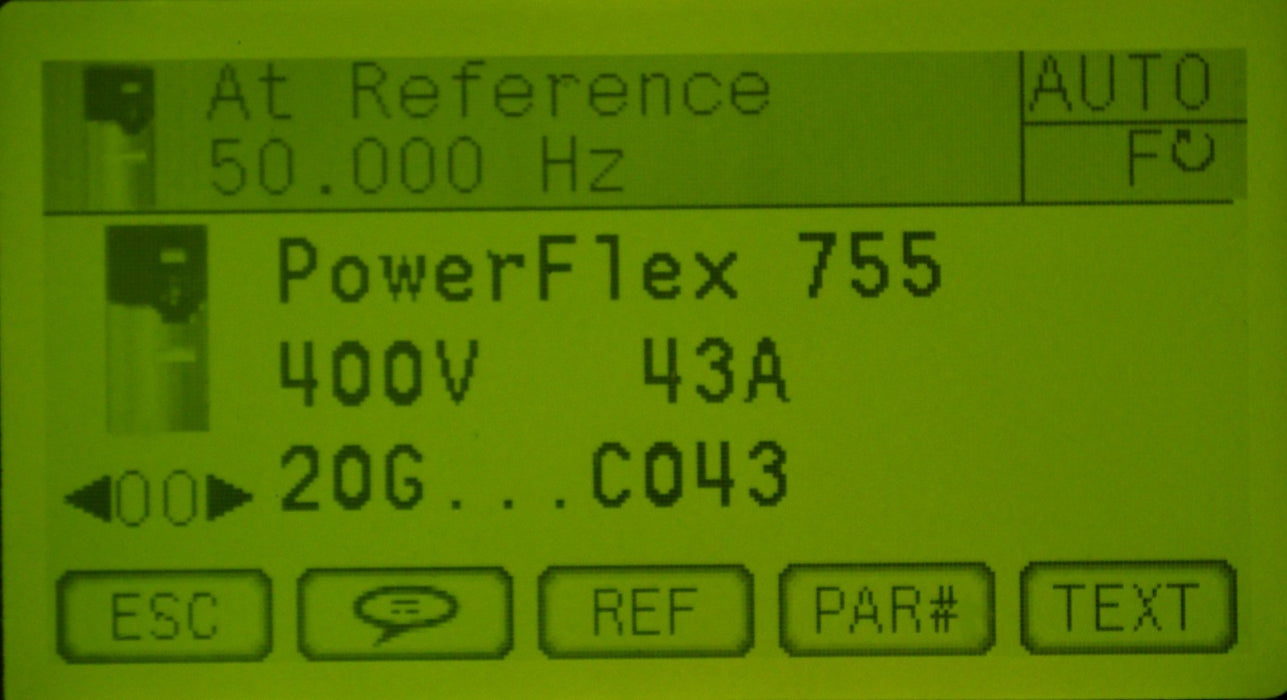 Zero HR Allen-Bradley 20G11FC043JA0NNNNN PowerFlex 755 VFD 30HP SER A FRN:14.005