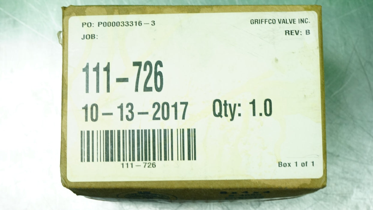 NEW Wanner Engineering Pressure Relief Valve 111-726