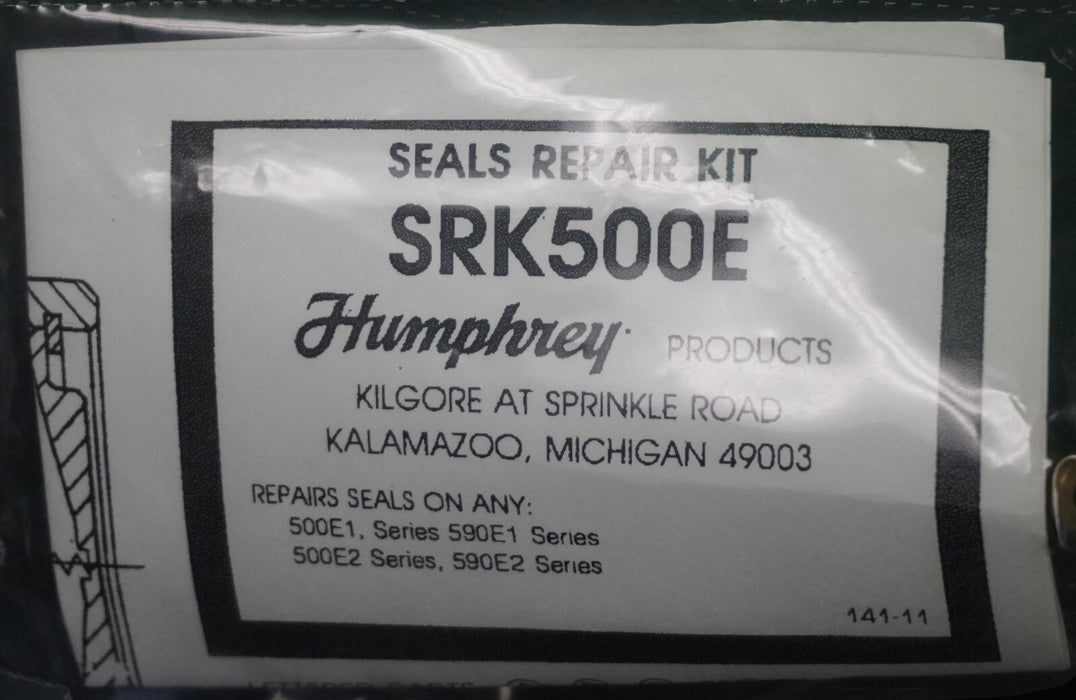 New HUMPHREY SRK500E Seal Repair Kit