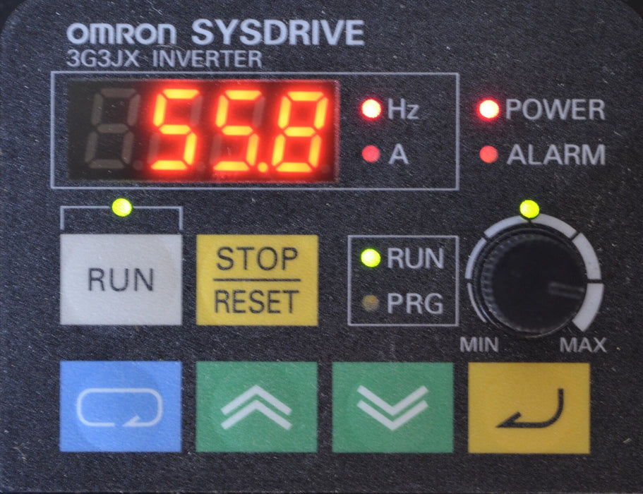 OMRON INVERTER 3G3JX-A2022  3HP Tested Good