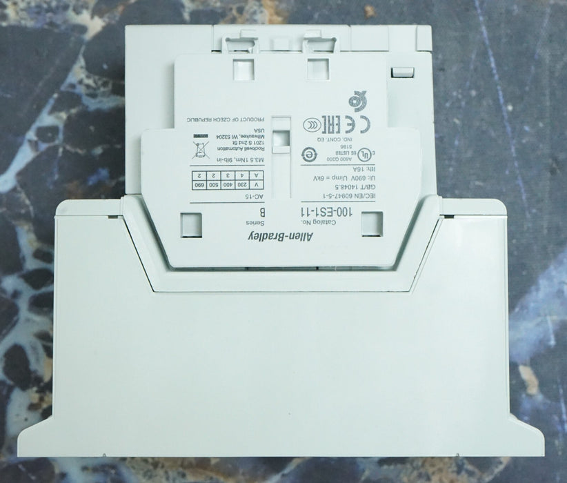 Allen Bradley 100-E146KD11 Ser. B MCS-E Contactor AC3 Duty 100-250V AC/DC Coil