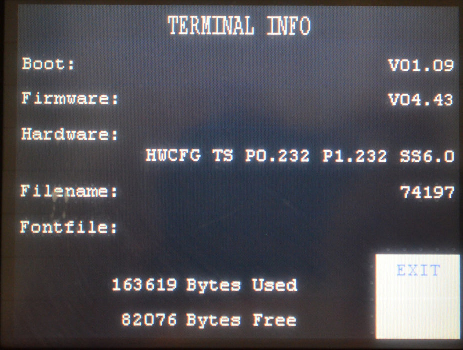 ALLEN BRADLEY 2711-T6C9L1 /B FRN-4.43 PANELVIEW 600 6" TOUCHSCREEN