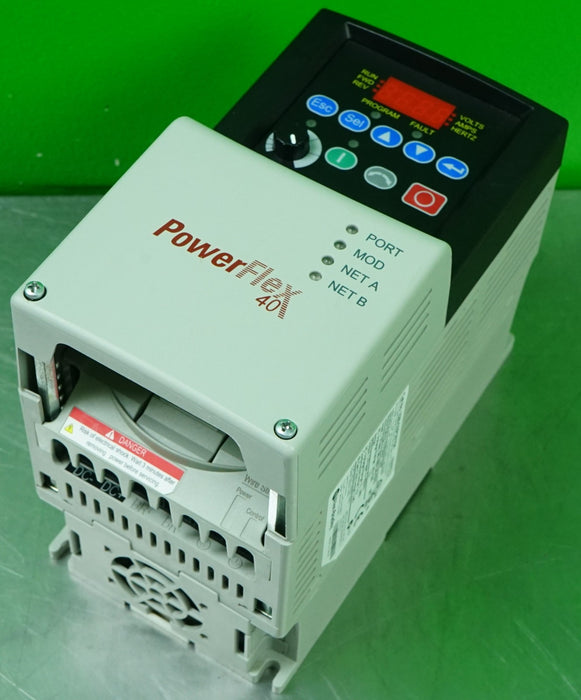 Allen-Bradley 22B-D2P3N104 PowerFlex 40 Drive Series A Tested Good 6.02