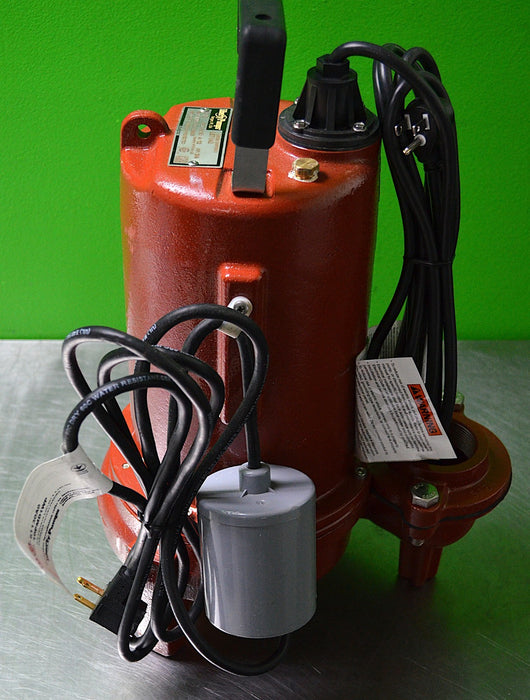 Liberty Pumps LE71A2 Thermal Protected Submersible Sewage Pump 3/4 HP 115V 60Hz