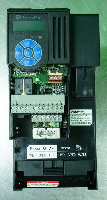 Allen-Bradley 25C-D017N104 PowerFlex 527 10HP Ser A 17A FRN 1.007