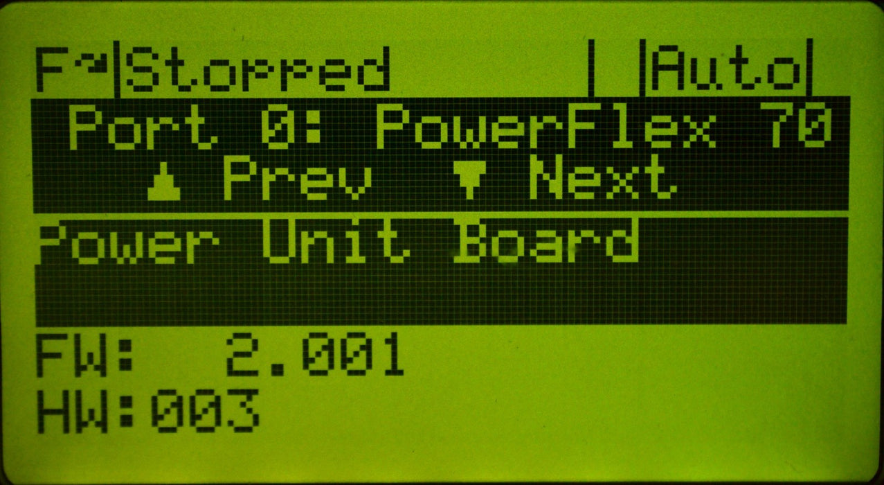 Allen-Bradley 20AD034A1AYNANNN 25HP 480V Powerflex 70 FRN: 2.008 Tested Good
