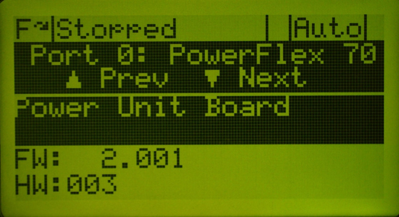 Low Hr Allen-Bradley PowerFlex 70 3 HP 20AD5P0A0AYNNNNN 480 VAC Tested FRN:2.009