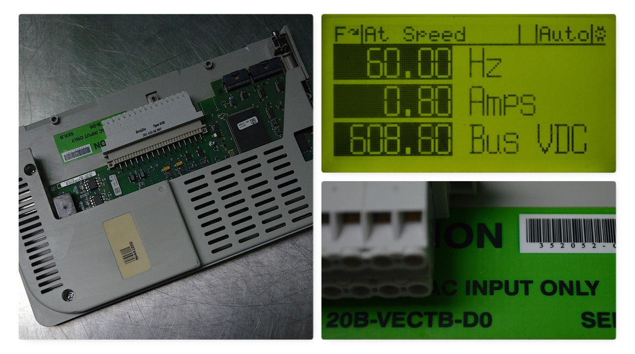 Allen-Bradley 20B-VECTB-D0 PowerFlex 700 Vector Cassette 120VAC I/O FRN:4.010 #2