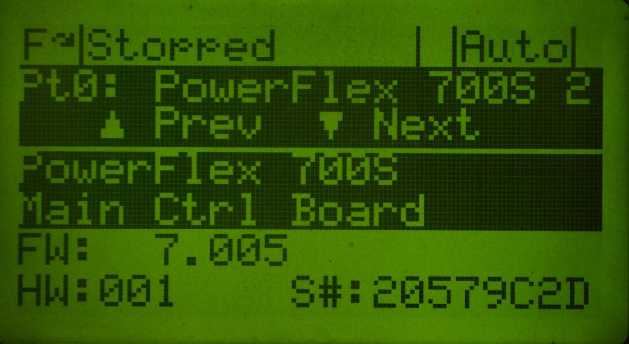 Allen-Bradley 318169-C02 PowerFlex 700S Cassette PN-385416 FRN:7.005 Tested - #1
