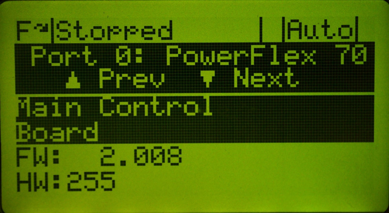 Allen-Bradley 20AD034A1AYNANNN 25HP 480V Powerflex 70 FRN: 2.008 Tested Good